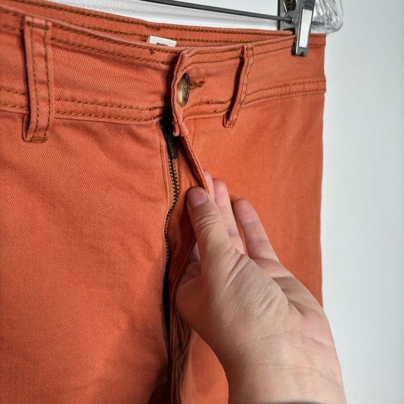 Billabong Free Fall High Rise Wide Leg Pant, Sz 27, Orange - Picture 5 of 11